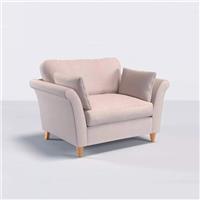 John Lewis Sienna Snuggler in plush chenelle light grey