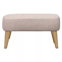 John Lewis Bergen II Footstool in AquaClean Taupe
