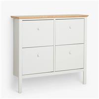 John Lewis Wilton Shoe Storage Cabinet Linen ANYDAY