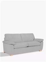 John Lewis Camden Large 3 Seater Sofa in Linen Storm Grey