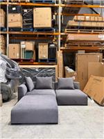John Lewis Corner Sofa Tokyo Motion Corner Group In Titan Storm Grey Easyclean
