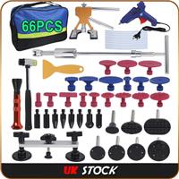 PDR Tools Car Paintless Kit Dent Puller Lifter Repair Removal Hail Tabs Glue Gun