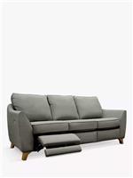G Plan Vintage The Sixty Eight LHF Large 3 Seater Sofa with Footrest Mechanism,