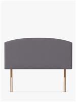 Silentnight Selene Strutted Headboard, King Size, Slate Grey