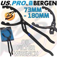 US PRO Oil Filter Pliers Oil & Fuel Filter Removal Tool Filter Wrench 73-180mm