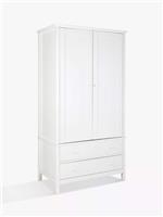 John Lewis Wilton 2 Door Wardrobe, White