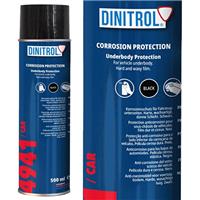 Dinitrol 4941 Chassis Wax Under Body Rust Proofing Black Aerosol 500mL SPRAY Can