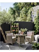 John Lewis Dante Garden Dining Armchair Grey Outdoor Patio Chair
