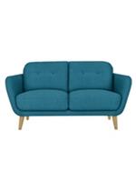 John Lewis Arlo Small 2 Seater Sofa Soft Weave Teal