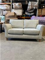 John Lewis Charlotte II Medium 2 Seater Sofa Easy Clean Chunky Chenille Seagrass