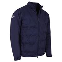 Callaway Golf Mens Chev Welded Quilted Jacket - Peacoat - S - S Regular