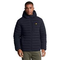 Lyle & Scott Mens Stretch Lightweight Quilted Jacket - Dark Navy - M - M Regular