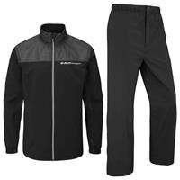 Stuburt Golf Mens Evolution PCT Waterproof Golf Suit - Black - XXXL - 3XL Regular