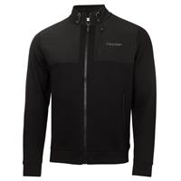 Calvin Klein Mens Hyper Tech Full Zip Sweater - Black - S - S Regular