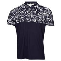 Calvin Klein Mens Brookhill Blade Polo Shirt - Evening Blue - S - S Regular