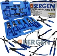US PRO Hose Clamp Pliers Set Long Reach Flexi VAG Remote Automotive Pliers Pick