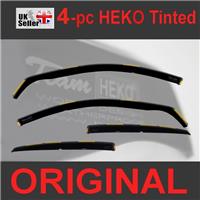 AUDI A3 or S3 MK3 5-door 2013-2019 Hatchback 4-pc Wind Deflectors HEKO Tinted