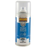 4x Ford Frozen White Acrylic Spray Paint 150ml [XDFD719] 7VTAWWA