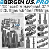 BSP Air Line Hose Compressor Fittings Air Tool Quick Realise Coupling 1/4 & 3/8