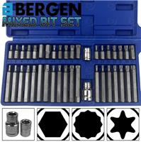 US PRO Hex Torx Star & Spline BIT Socket Set 3/8 & 1/2dr Long & Short Reach