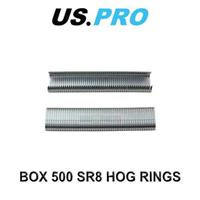 US PRO Tools 500 SR8 Hog Rings Upholstery Car seats Fencing Cage Making 9052