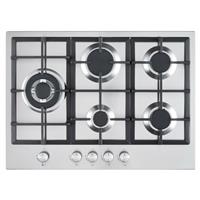 Cookology GH700SS 70cm 5 Burner Stainless Steel Gas Hob