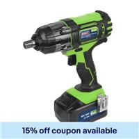Sealey 1/2" Impact Wrench + Battery + Charger