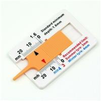 Tyre Tire Depth Measure Tool Meter Vernier Depth Caliper Tread Depth Gauge Scale