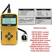Yamaha FI, OBD2 fault code scanner diagnostic tool MT10 MT09 XSR900 R1 R6 MT07
