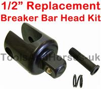 1/2" inch Dr Replacement Breaker Knuckle Bar Head Kit Strong Arm Power Bar Head