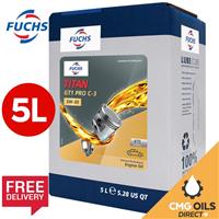 FUCHS TITAN GT1 PRO C-3 5W-30 FULLY SYNTHETIC (VW504.00 / VW507.00) - 5L CUBE