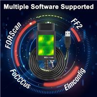 FORScan ELM327 USB Modified OBD2 Code Reader MS/HS CAN Diagnostic Tool For Ford