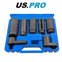 US PRO Tools 7pc Oxygen Lambda Oil Injector Etc Sensor Socket Set 5592