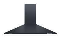 Black Cookology CGL900BK/A 90cm Curved Glass Chimney Cooker Hood