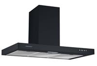 Cookology TSH901BK/A 90cm Kitchen Chimney cooker hood extractor fan in Black