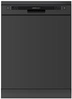 Cookology CFSD613BK 60cm wide Freestanding Dishwasher in Black 13 place settings