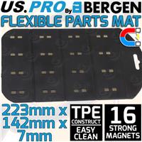 US PRO Magnetic Parts Mat Tray Flexible Strong Magnets Tool Organiser 223x142mm