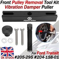 CRANKSHAFT PULLEY PULLER FOR FORD TRANSIT CUSTOM 2.0TDCI ECOBLUE ENGINE TOOL KIT