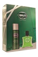 Brut After Shave 100ml Deodorant Spray 200ml Long Lasting Mens Fragrance - Standard Regular Size