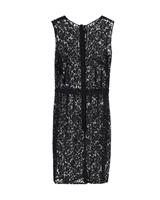 Dolce & Gabbana Sleeveless Lace Dress In Polyester Women Black S - S Regular