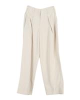 Brunello Cucinelli Wide Leg Trousers In Viscose Women Cream Size 36 - IT36 Regular