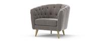 Sofology Bijou Chamonix Graphite All Over Accent Armchair RRP £719
