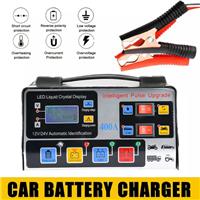 400A HEAVY DUTY 12V 24V AUTOMATIC CAR BATTERY CHARGER SMART PULSE REPAIR TRICKLE