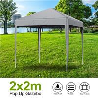 2M X 2M Heavy Duty Pop-up Gazebo Outdoor Garden Canopy Party Wedding Tent
