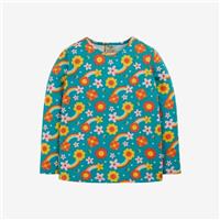 Frugi, Bryher Top Dahlia Skies, 8-9 Years TTS211DHS/59
