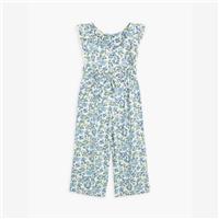 John Lewis, Heirloom Collection Kids Floral Frill Jumpsuit, 5-6 Years 3...