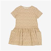 Wheat, Eggshell Floral Birthe Jersey Dress, 5-6 Years 1554h-182/18