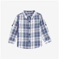 John Lewis, Checked Long Sleeve Shirt, 18-24 Months 6173889/17