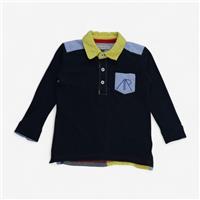 One Off, Shirt Angel And Rocket Polo Shirt Blue Long Sleeve, 1-2 Years B38C4B...