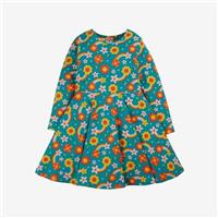 Frugi, Sofia Skater Dress Dahlia Skies, 18-24 Months DRS227DHS/16